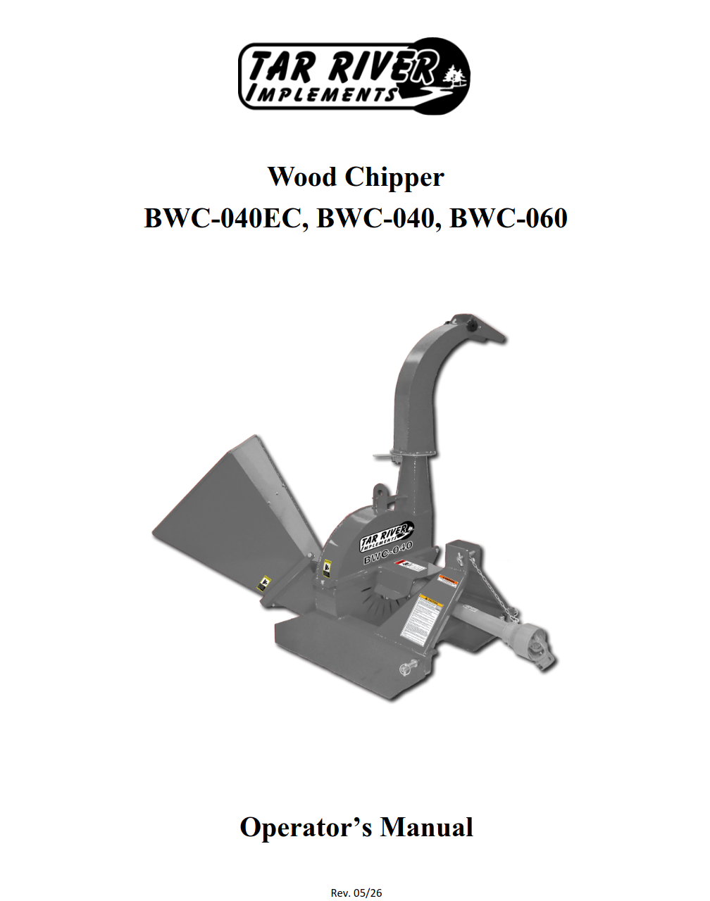  Name BWC Wood Chipper