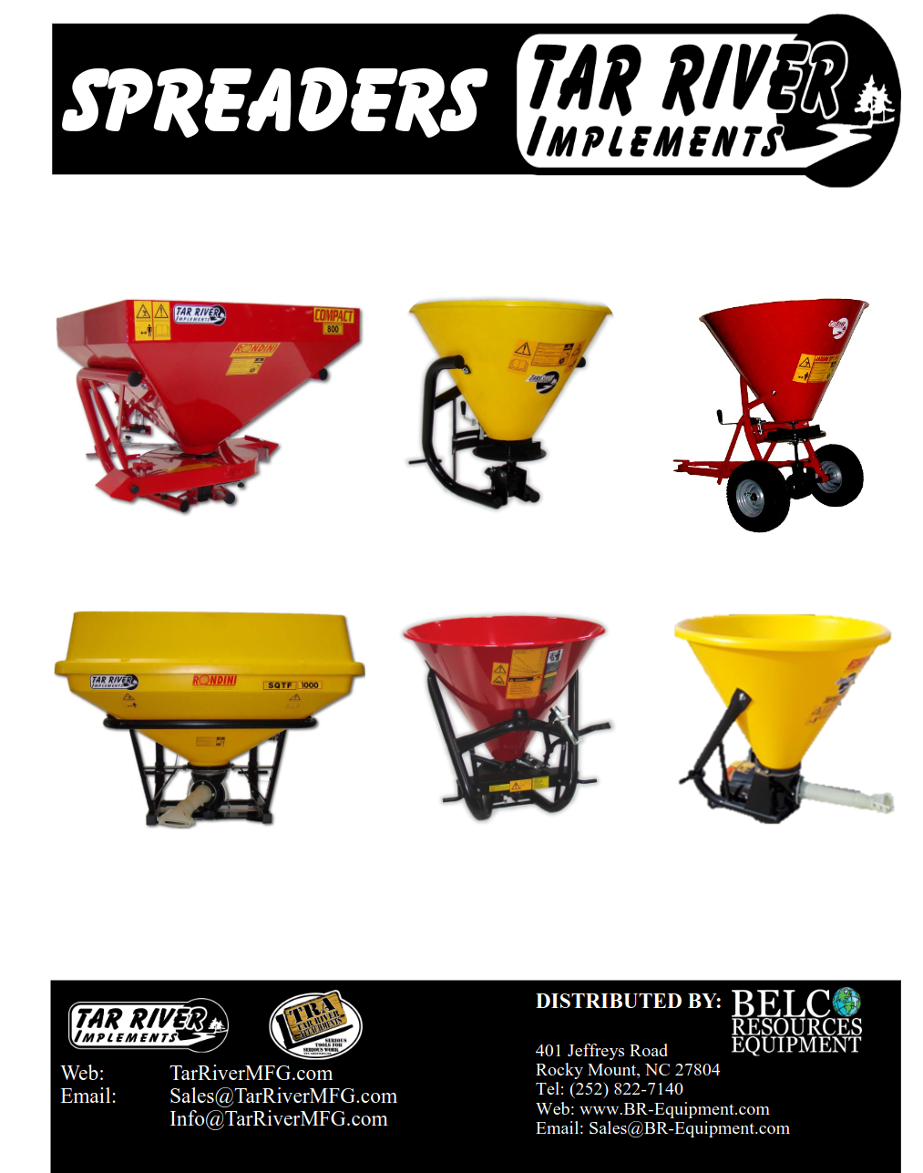 NEW SPREADER LITERATURE