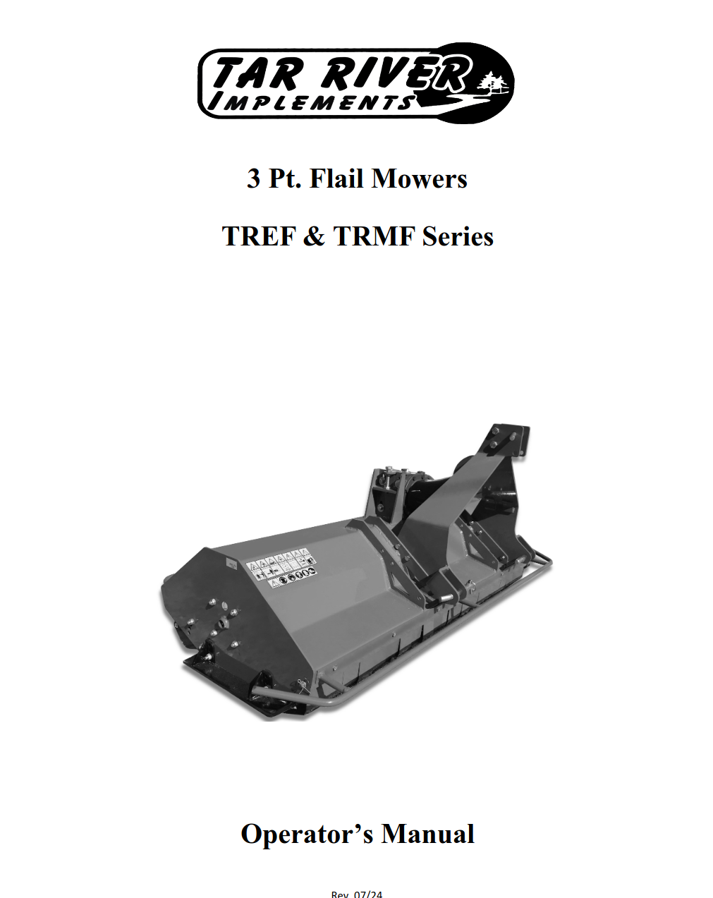 TREF_TRMF Flail Mower Manual