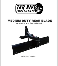 MD Rear Blade Manual (BRB-500 Series)