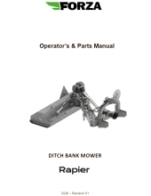 Forza Rapier Flail Mower